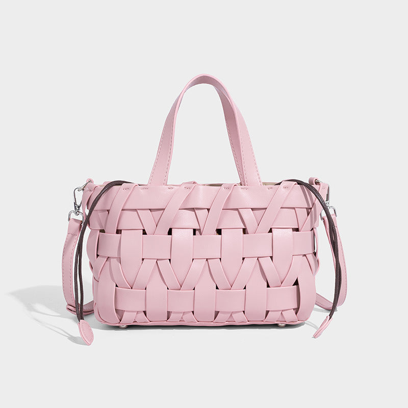 Summer New Women's Fashion Hand-woven Handbag