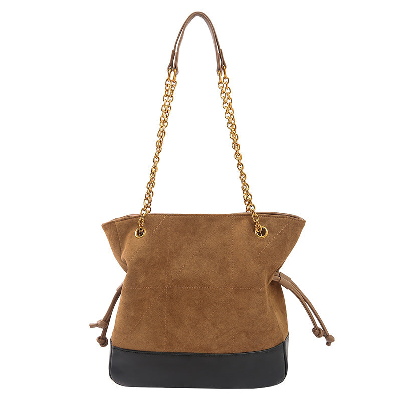 Retro Diamond Chain Underarm Bag Women