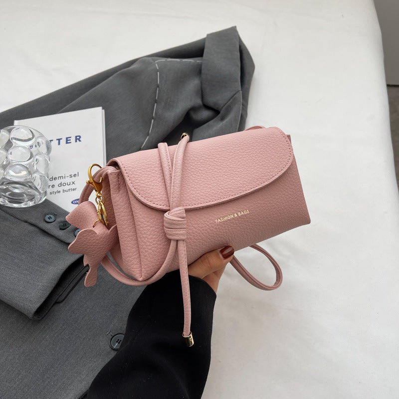 Soft Leather Small Shoulder Bag High Texture Niche Women